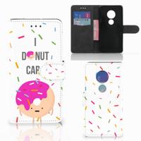 Motorola Moto G7 Play | Book Cover | Donut Roze