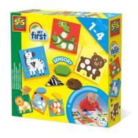 SES Creative mijn eerste sensory mozaïek kaarten