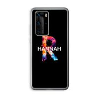 Abstract Spectrum: Huawei P40 Pro Transparant Hoesje