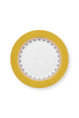 Pip Studio La Majorelle Dinerbord Geel 26.5cm