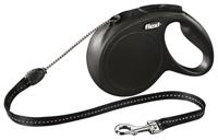 Flexi rollijn cord zwart