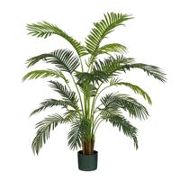 Kunstplant mica areca palm in pot groen | 2 stuks