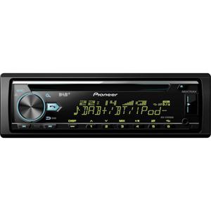 Pioneer DEH-X7800DAB Autoradio enkel DIN DAB+ tuner, Bluetooth handsfree, Aansluiting voor stuurbediening