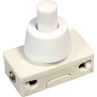 interBär 3030-276.02 Drukschakelaar 250 V/AC 2 A 1x uit/aan Continu (l x b) 25 mm x 14 mm 1 stuk(s)