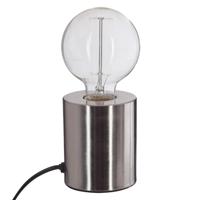 Atmosphera Tafellamp Saba - metaal - zilver - H10 cm - Leeslampje - Designlamp - thumbnail