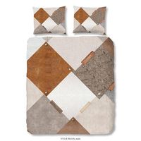 Good Morning dekbedovertrek Pleun - multikleur - 200x200/220 cm