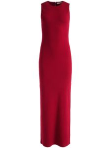 alice + olivia robe sans manches Delora à coupe longue - Rouge