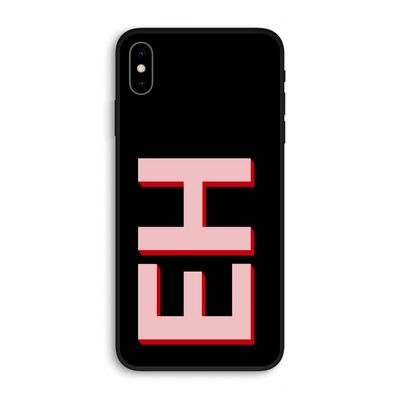 Monogram: iPhone XS Max Biologisch afbreekbaar hoesje
