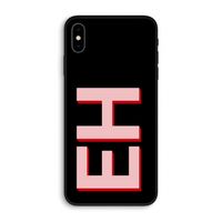 Monogram: iPhone XS Max Biologisch afbreekbaar hoesje