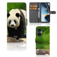 OnePlus Nord CE 3 Lite | Telefoonhoesje | Met pasjeshouder | Panda