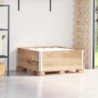 VidaXL Palletopzetranden 2 st 100x100 cm massief grenenhout