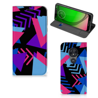 Motorola Moto G7 Play Stand Case Funky Triangle - thumbnail