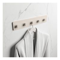 Handdoek haak Easy | Wandmontage | 45 cm | 5 haaks | Linen Handdoek haak Easy | Wandmontage | 45 cm | 5 haaks | Linen