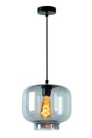 Lucide MEDINE - Hanglamp - Ø 25 cm - 1xE27 - Fumé