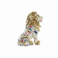 Decoratieve figuren DKD Home Decor Gouden Leeuw Hars Multicolour Modern (21 x 14,5 x 27 cm) (15 x 21 x 27 cm) Decoratieve figuren DKD Home Decor Gouden Leeuw Hars Multicolour Modern (21 x 14,5 x 27 cm) (15 x 21 x 27 cm)