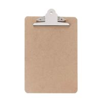 10 stuks Portable A4/A5 houten schrijven clip board bestand hard Board met Batterfly clip grootte: A5 type: 3mm dik