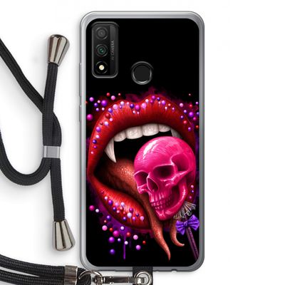 Dodelijk zoet: Huawei P Smart (2020) Transparant Hoesje met koord