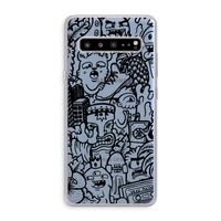 Vexx Black Mixtape: Samsung Galaxy S10 5G Transparant Hoesje