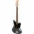 Squier Affinity Series Jaguar Bass H Charcoal Frost Metallic elektrische basgitaar