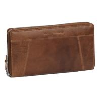 Chesterfield Zip Around Portemonnee RFID Havana Cognac