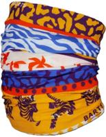Barts Multi Col Polar Bandana Met Fleece Jungle Fever (geel) Geel