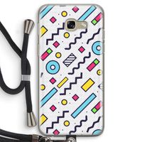 8-bit N°8: Samsung Galaxy A5 (2017) Transparant Hoesje met koord