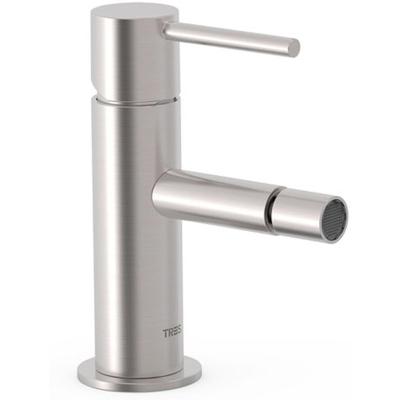 Bidetkraan Tres Study | Opbouw | Mengkraan | 1-hendel | Rond | RVS look