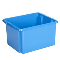 Sunware Opslagbox Nesta - kunststof - 32L - blauw - 45 x 36 x 24 cm
