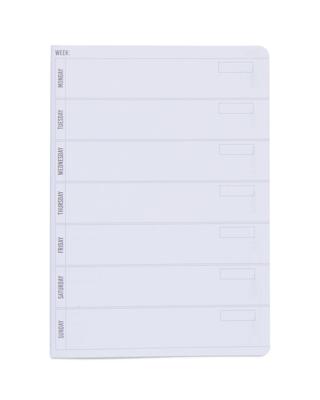 HEMA Weekplanning navulling A5 voor notitieboek - 2 stuks