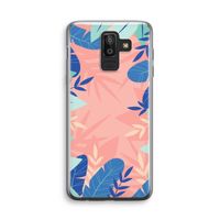 Tropisch: Samsung Galaxy J8 (2018) Transparant Hoesje
