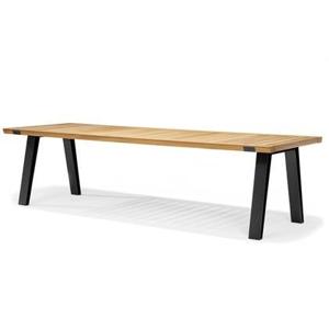 QLiv Side-to-Side tuintafel 290x100, zwart frame