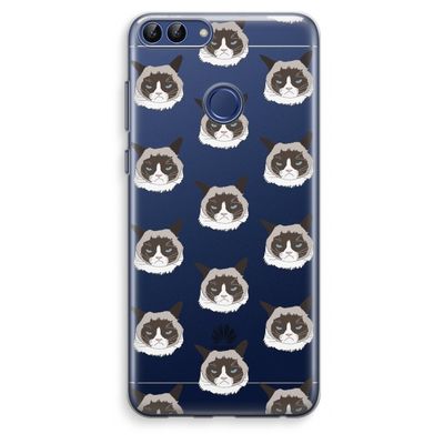 It's a Purrr Case: Huawei P Smart (2018) Transparant Hoesje