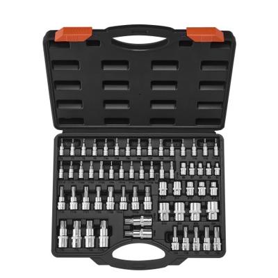 VEVOR Torx Boordoppenset Buiten Torx 60-delig S2 gelegeerd staal