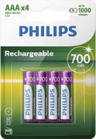 Philips Rechargeables Batterij R03B4A70/10 - thumbnail