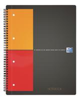 Oxford INTERNATIONAL Notebook, 160 bladzijden, ft A4+, geruit 5 mm