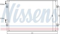 Condensor, airconditioning 94555