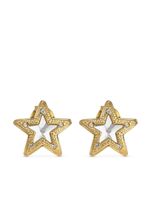 Jimmy Choo puces d'oreilles JC Star serties de cristaux