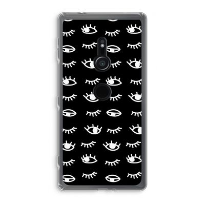 Eye pattern #3: Sony Xperia XZ2 Transparant Hoesje