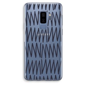 Marrakech Zigzag: Samsung Galaxy S9 Plus Transparant Hoesje