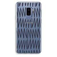 Marrakech Zigzag: Samsung Galaxy S9 Plus Transparant Hoesje
