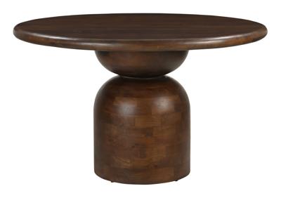 Artistiq Ronde Eettafel 'Chinedu' Mangohout, 130cm