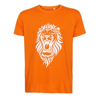 Oranje T-shirt Leeuw - Nederlands Elftal - Katoen - Volwassenen Oranje T-shirt Leeuw - Nederlands Elftal - Katoen - Volwassenen