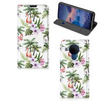 Nokia 5.4 | Hoesje maken | Flamingo Palms
