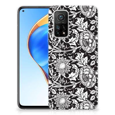 Xiaomi Mi 10T | 10T Pro | TPU Case | Black Flowers Xiaomi Mi 10T | 10T Pro | TPU Case | Black Flowers