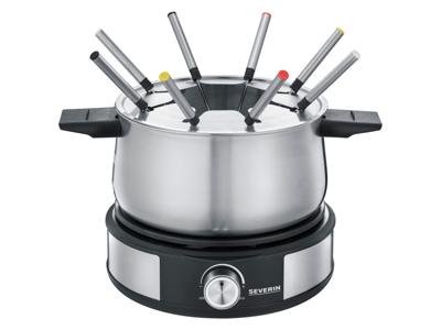SEVERIN Fonduepan en crêpemaker FO 2471-160