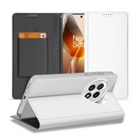 Stand Case Hoesje OnePlus 13 Wit met Pashouder