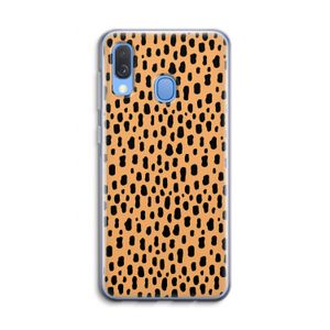 Panter: Samsung Galaxy A40 Transparant Hoesje