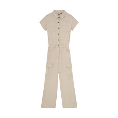 Jumpsuit Cargo Wide Fit Sandshell