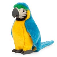 Living Nature knuffel Blue Macaw - thumbnail