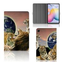 Samsung Galaxy Tab S6 Lite | S6 Lite (2022) Flip Case Roofdieren